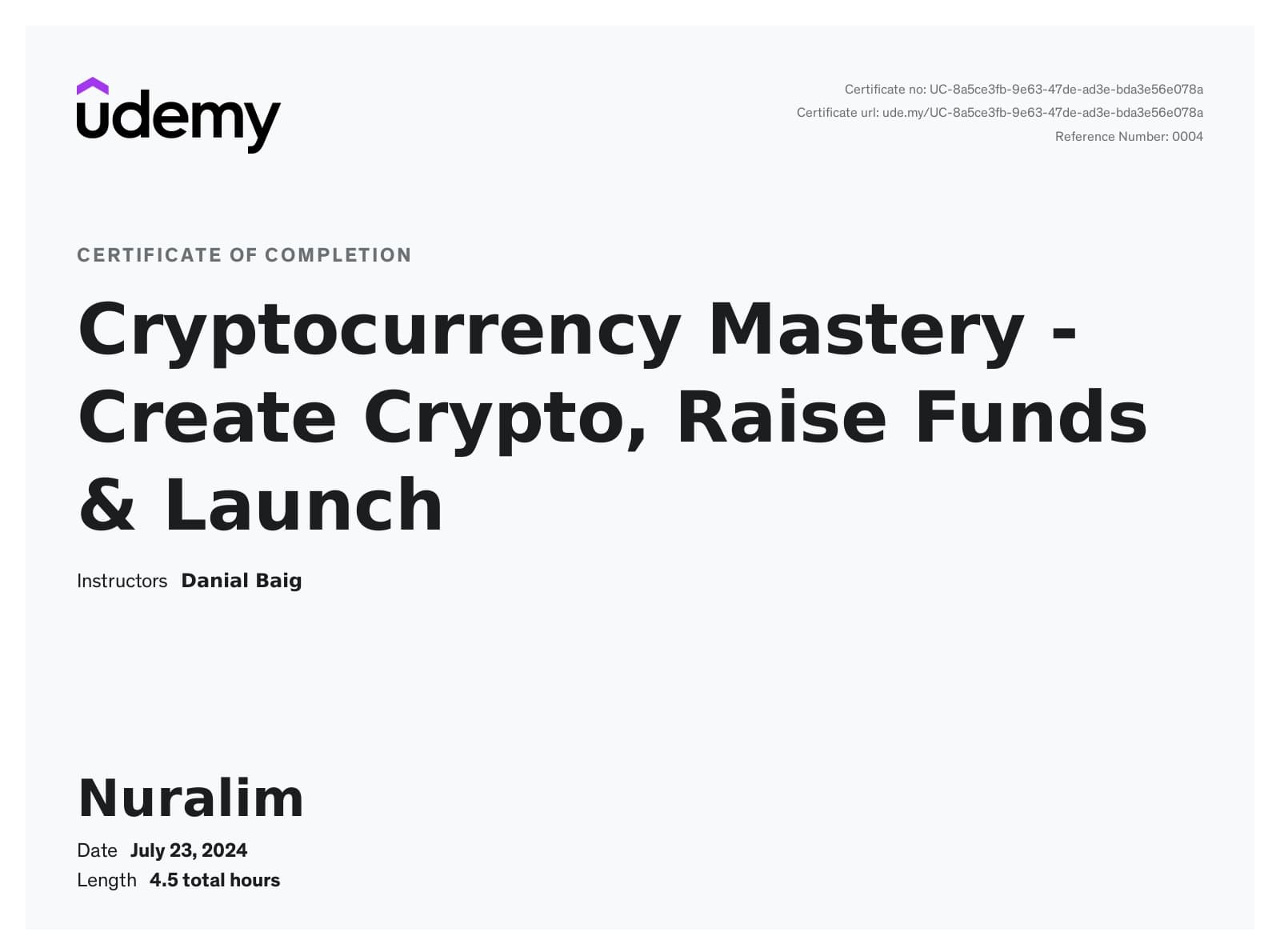 Cryptocurrency Mastery