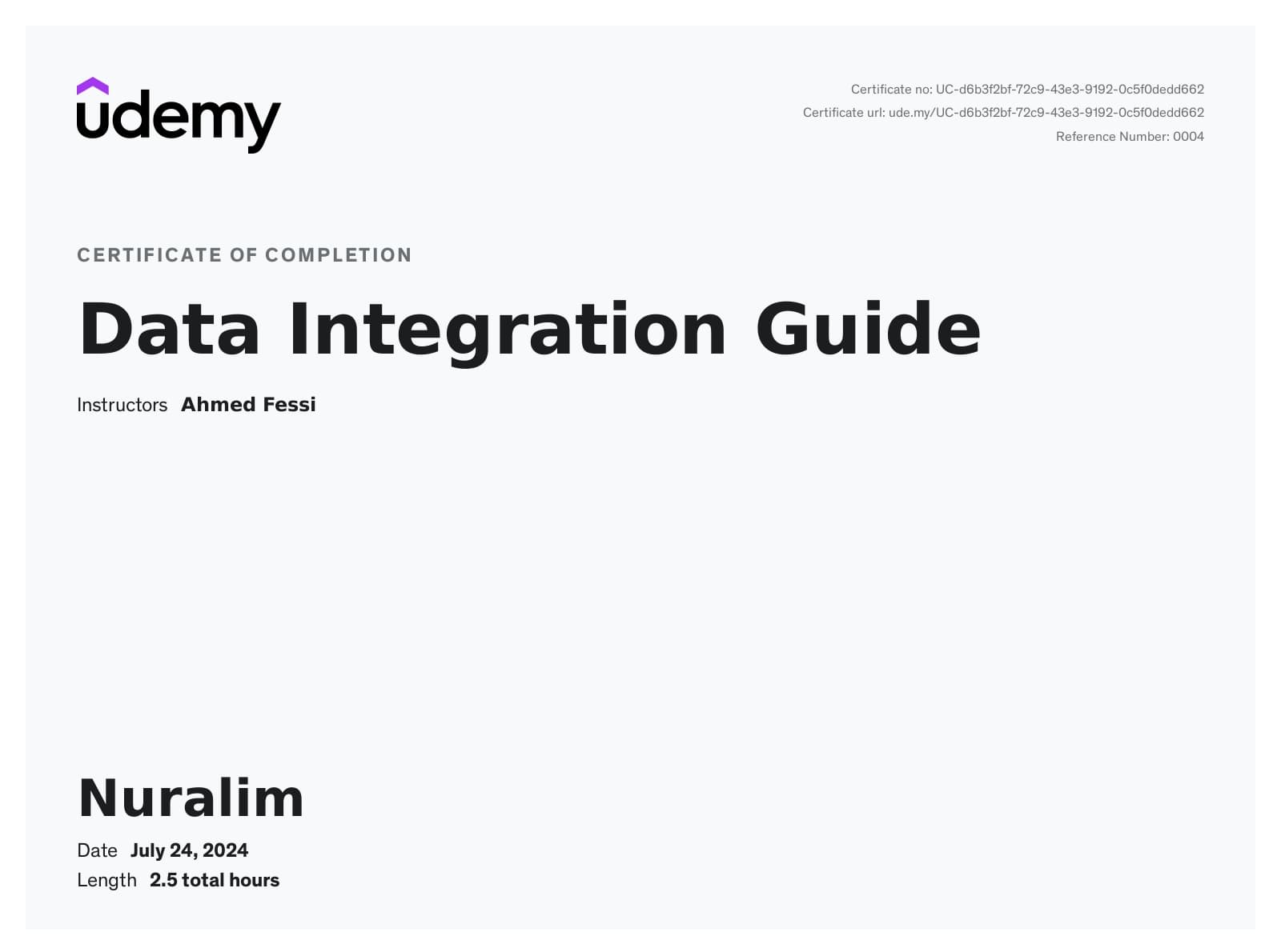Data Integration Guide